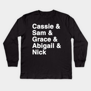 Good Witch Favorite Characters: Cassie, Sam, Grace T-shirt T-Shirt Kids Long Sleeve T-Shirt